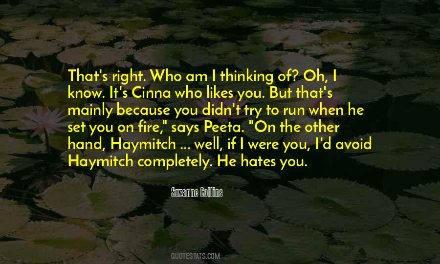 Haymitch's Quotes #1099681