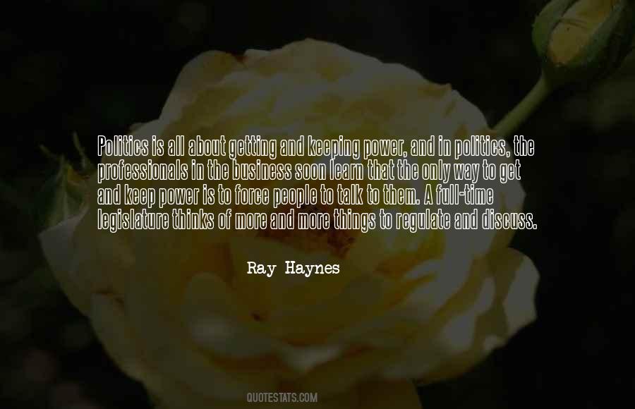 Haynes Quotes #861290