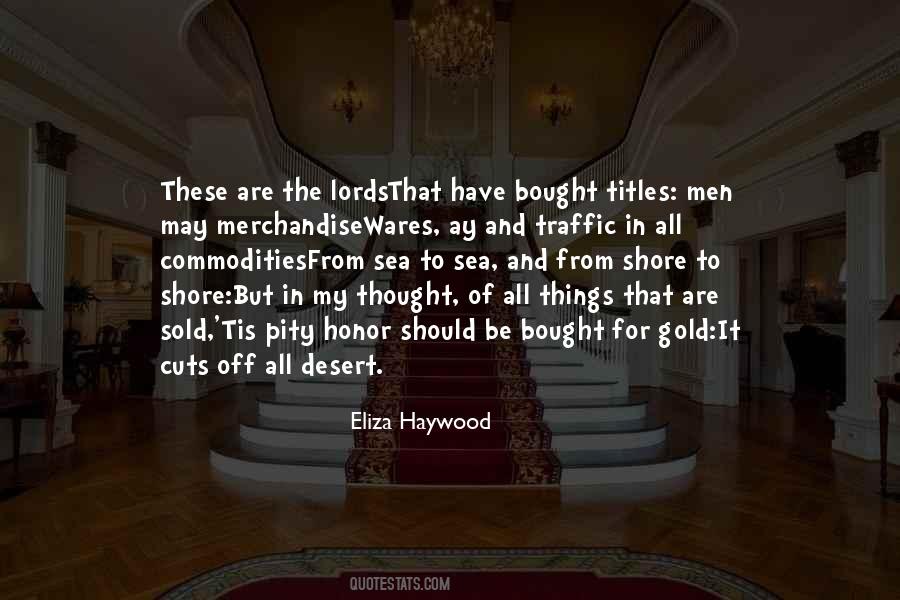 Haywood Quotes #217143