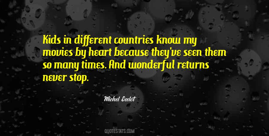 Quotes About Different Countries #1508098