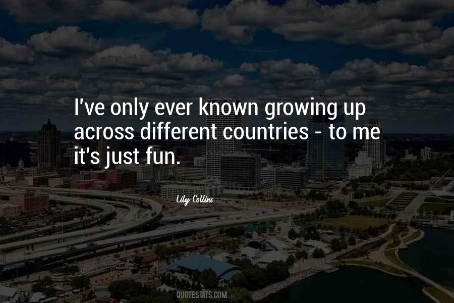 Quotes About Different Countries #35151