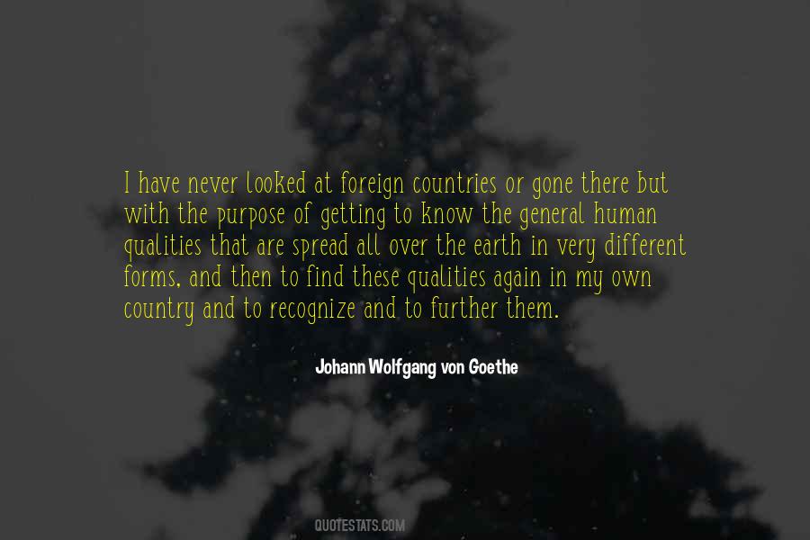 Quotes About Different Countries #97592