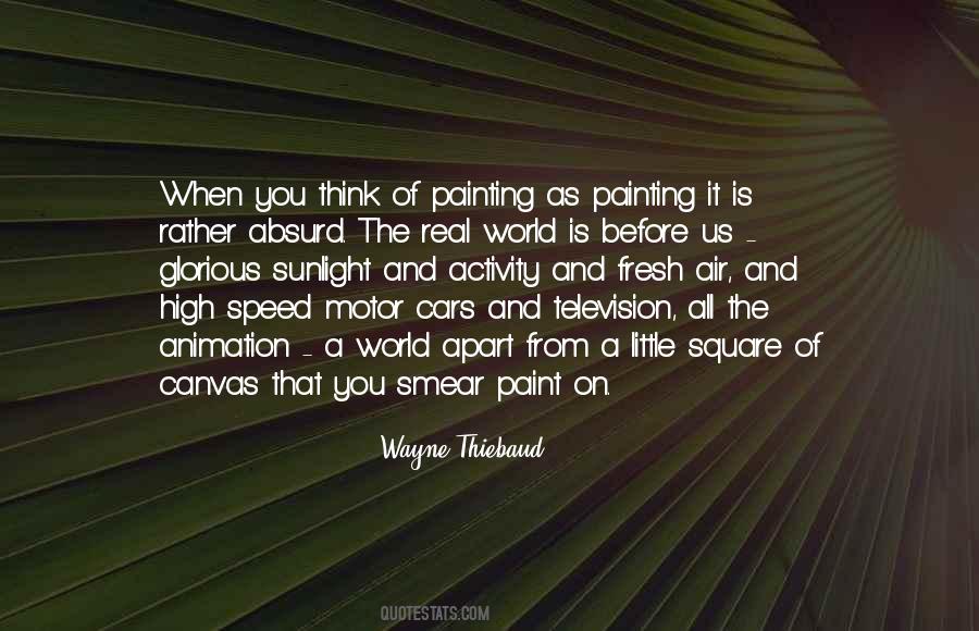 Quotes About Painting A Canvas #1130371