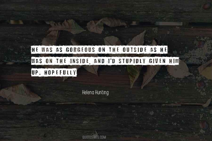 Quotes About Inside Outside #68556