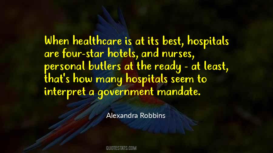 Healthcare's Quotes #171704