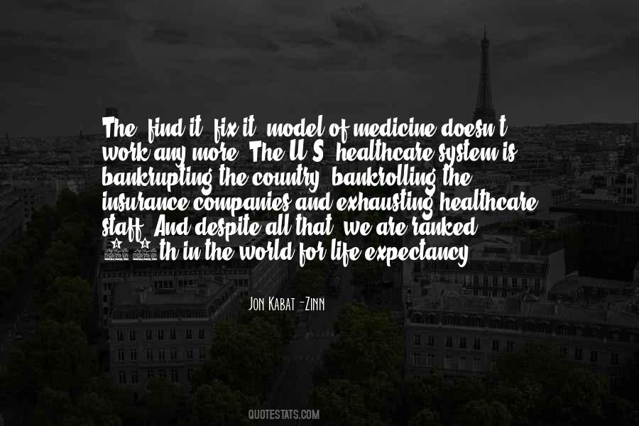 Healthcare's Quotes #568381