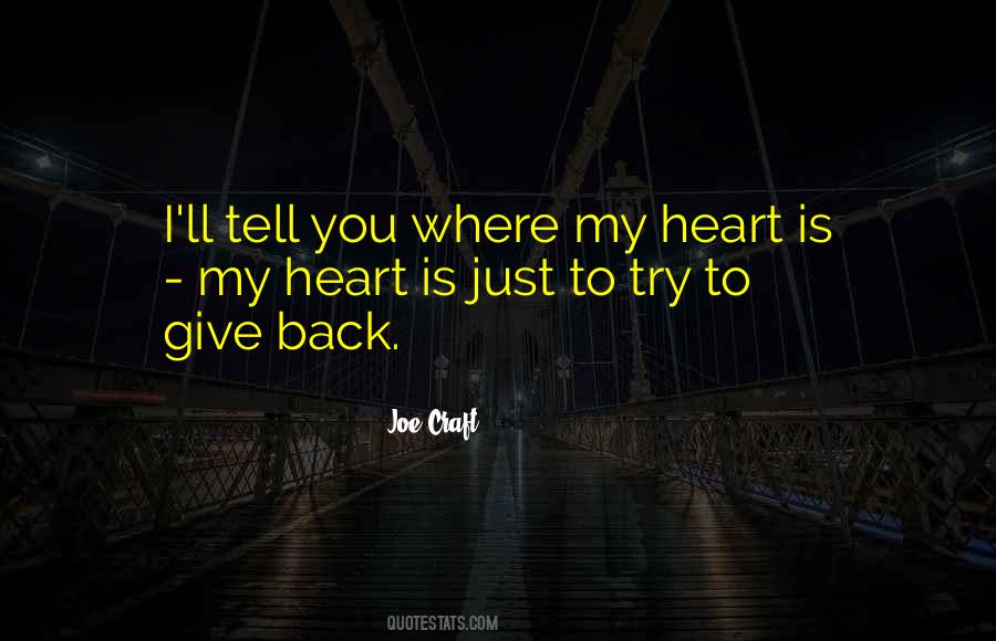 Heart'll Quotes #102062