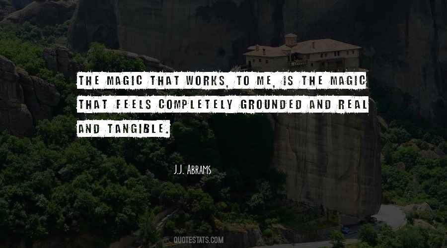 Quotes About Tangible #1097042