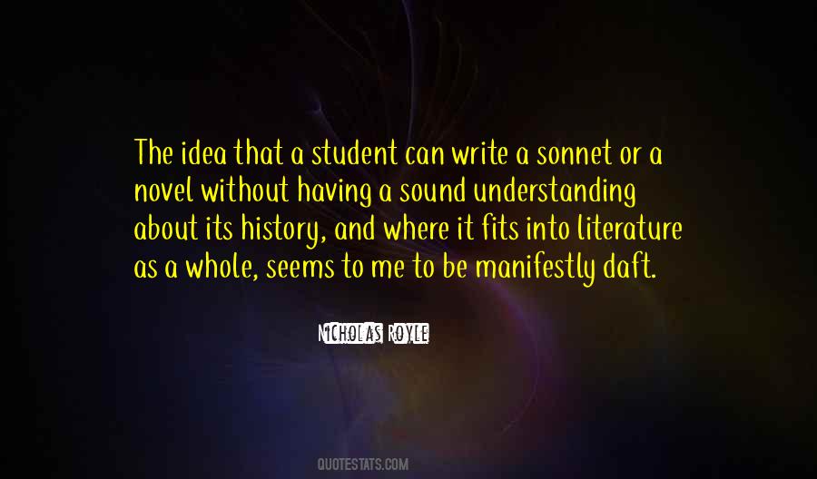 Quotes About Writing And History #1102981