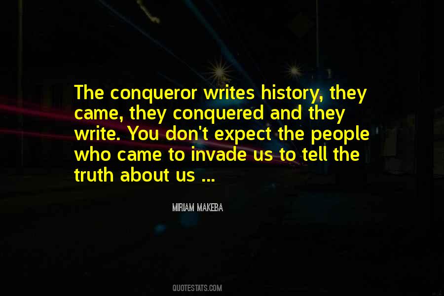 Quotes About Writing And History #11267