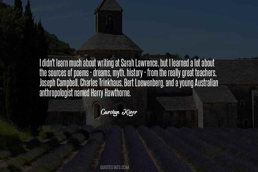 Quotes About Writing And History #669736