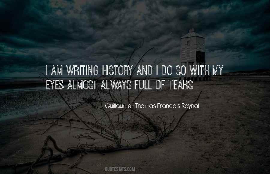 Quotes About Writing And History #736450