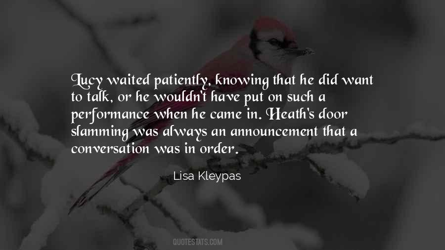 Heath's Quotes #714707