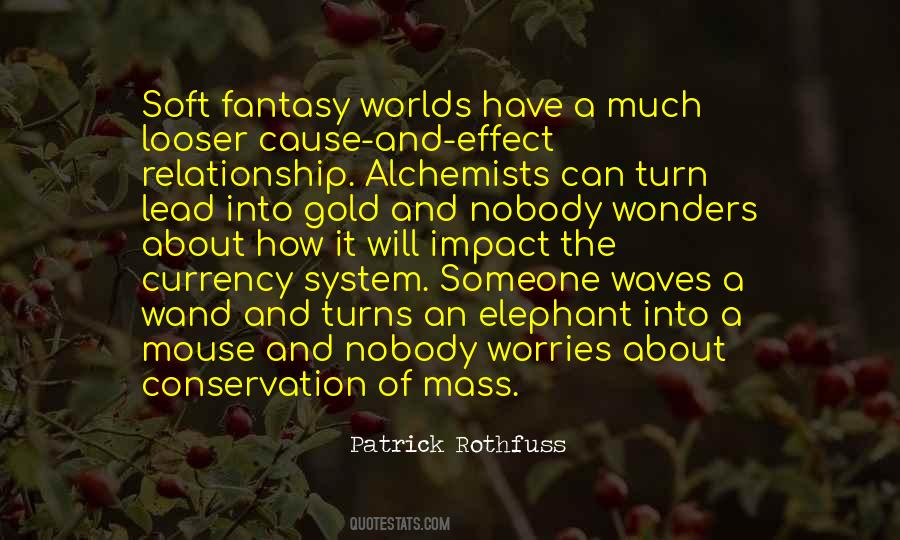 Quotes About Fantasy Worlds #498948