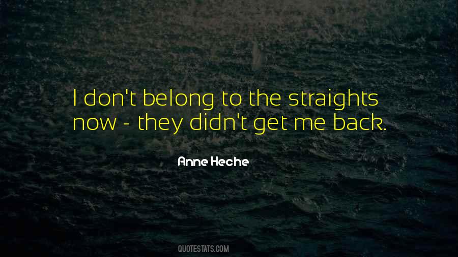 Heche Quotes #545009