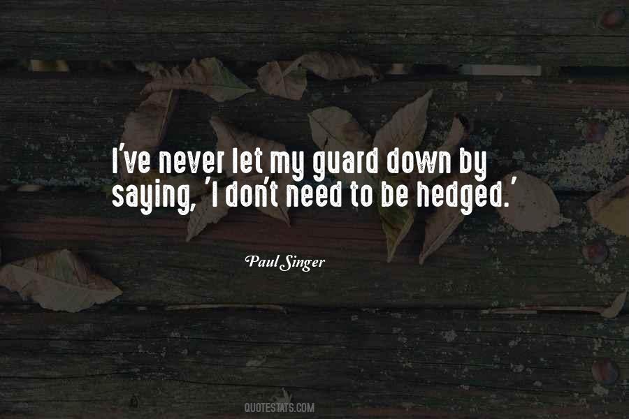 Hedged Quotes #532730