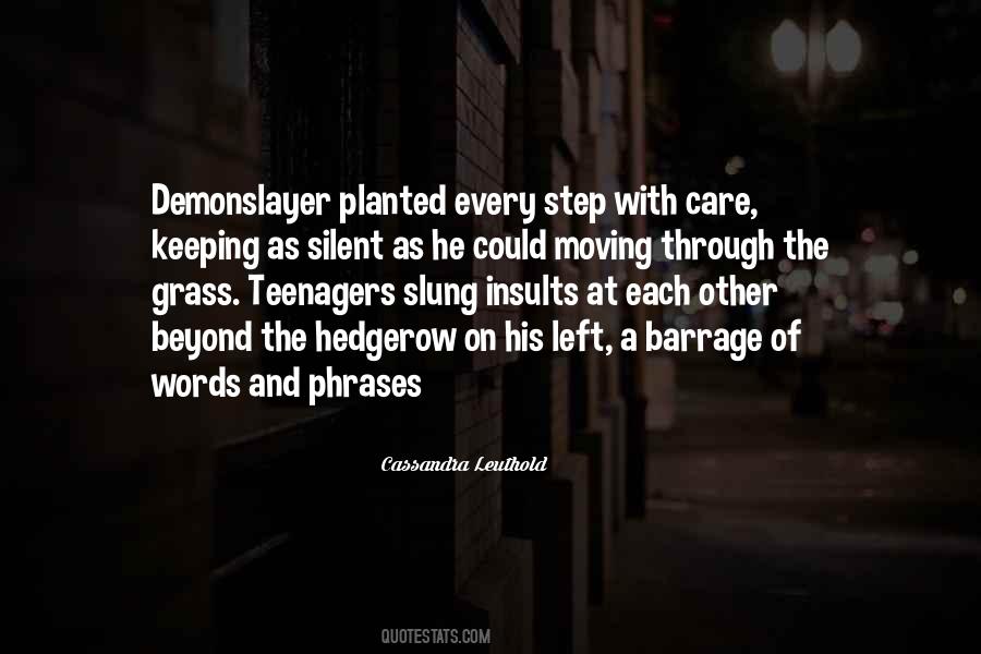 Hedgerow Quotes #989238