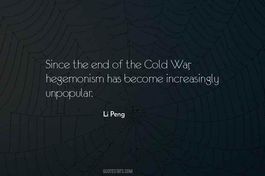 Hegemonism Quotes #409708