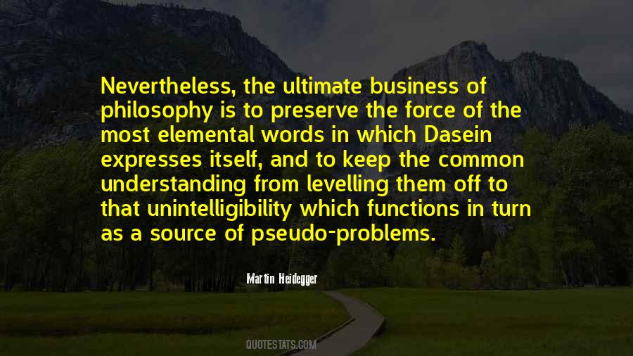 Heidegger's Quotes #111042