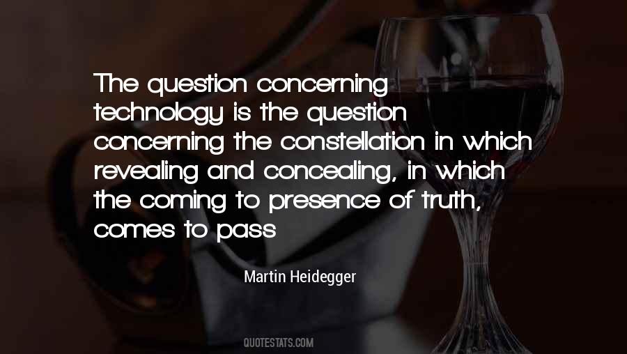 Heidegger's Quotes #868803