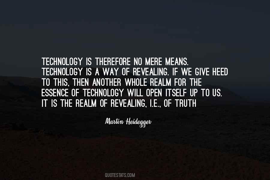 Heidegger's Quotes #949007