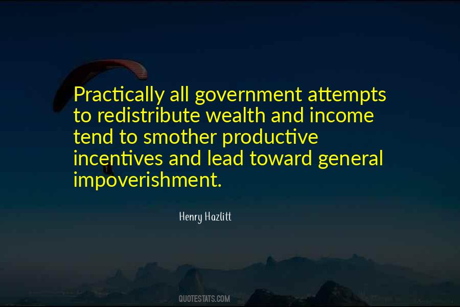 Quotes About Government Incentives #1798043
