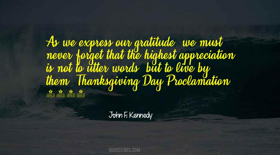 Quotes About Thanksgiving #1275315