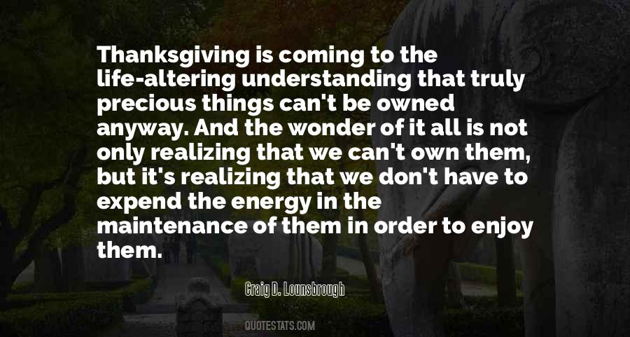 Quotes About Thanksgiving #1281900