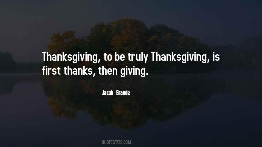 Quotes About Thanksgiving #1288320