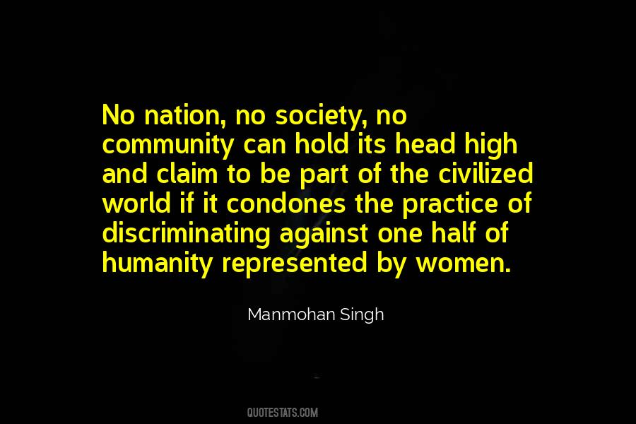 Quotes About Society And Humanity #237006