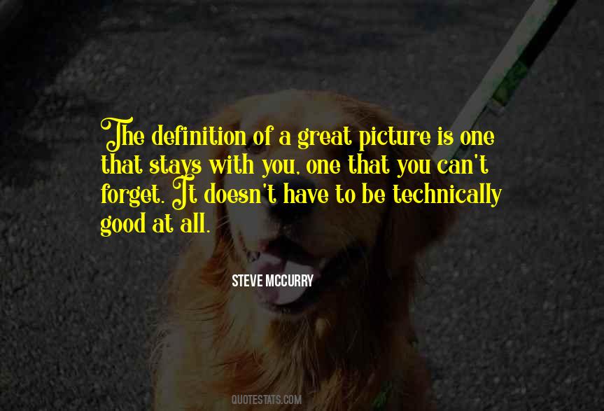 Quotes About A Good Picture #732135