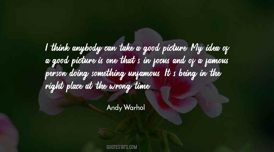 Quotes About A Good Picture #947494