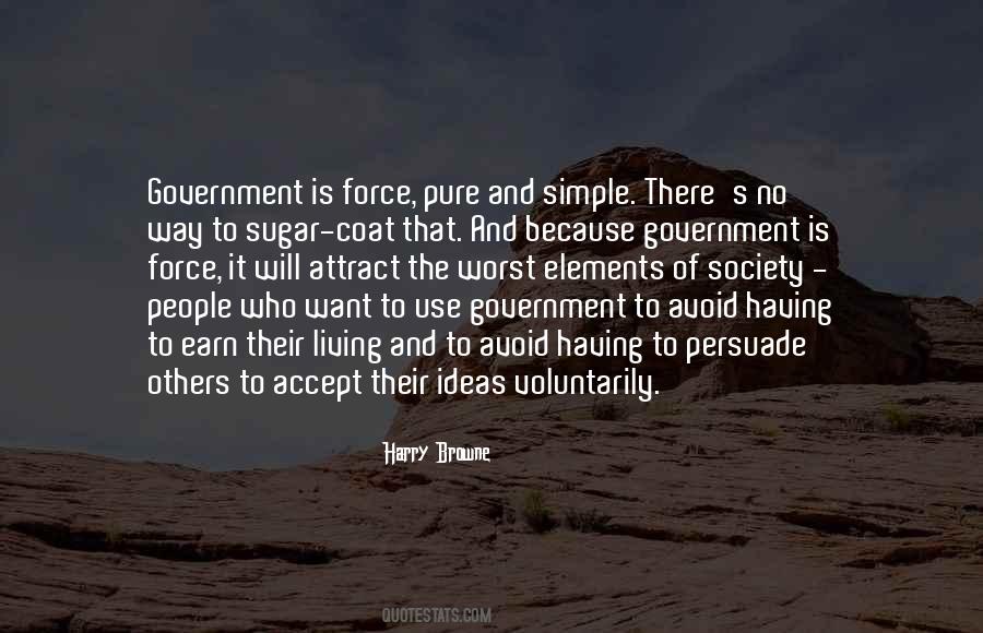 Quotes About Society And Government #174180