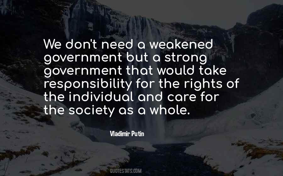 Quotes About Society And Government #207912