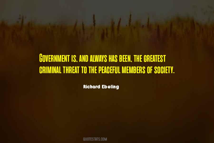 Quotes About Society And Government #21187