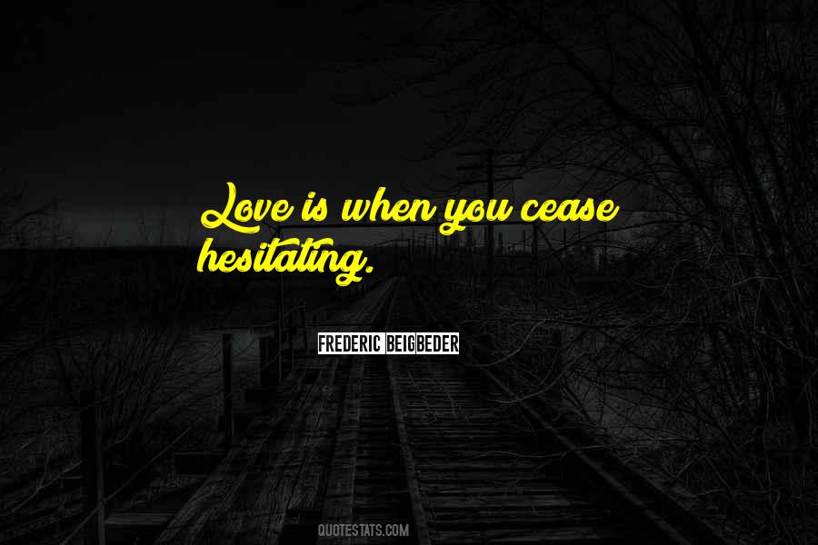 Hesitating Quotes #73951