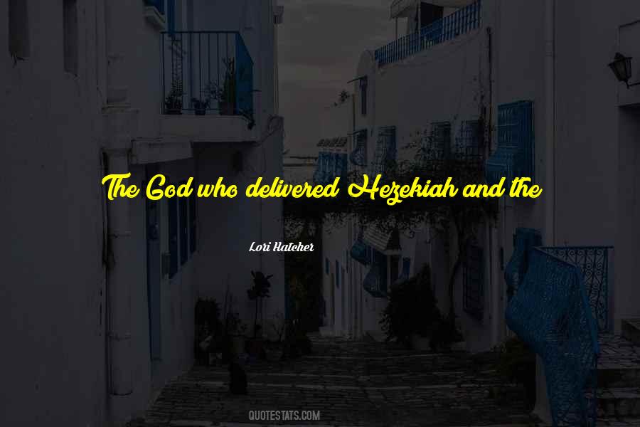 Hezekiah's Quotes #1065833