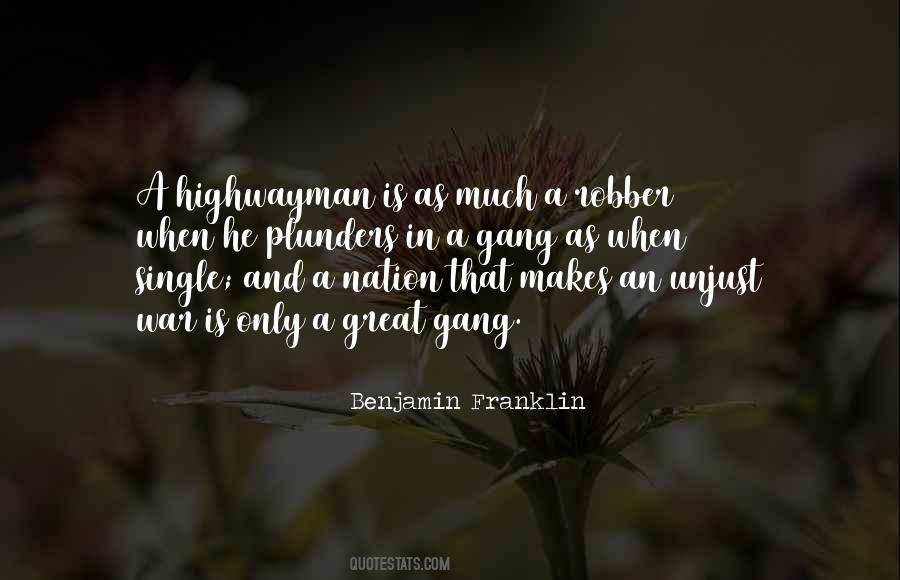 Highwayman's Quotes #1526071