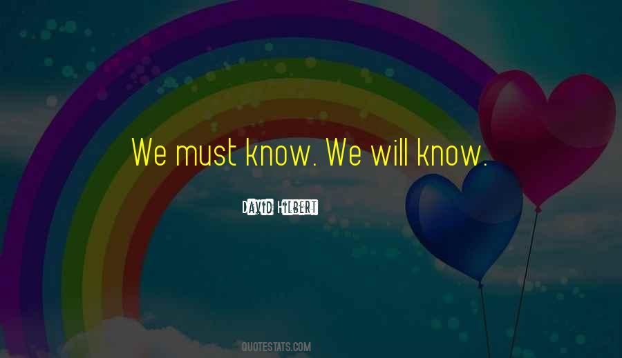 Hilbert's Quotes #12018