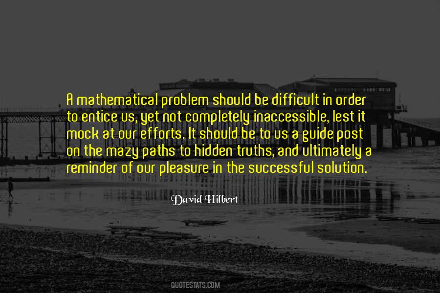 Hilbert's Quotes #1368736