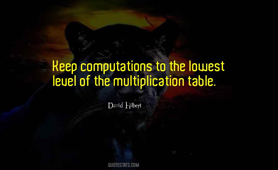 Hilbert's Quotes #1608778