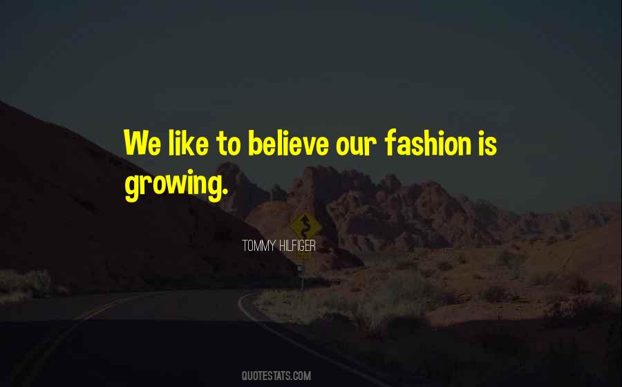 Hilfiger's Quotes #923128