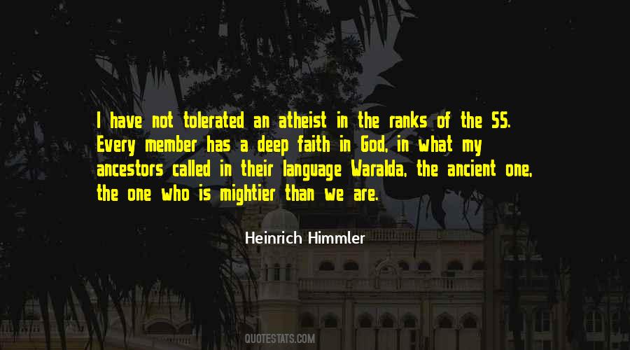 Himmler's Quotes #1285558