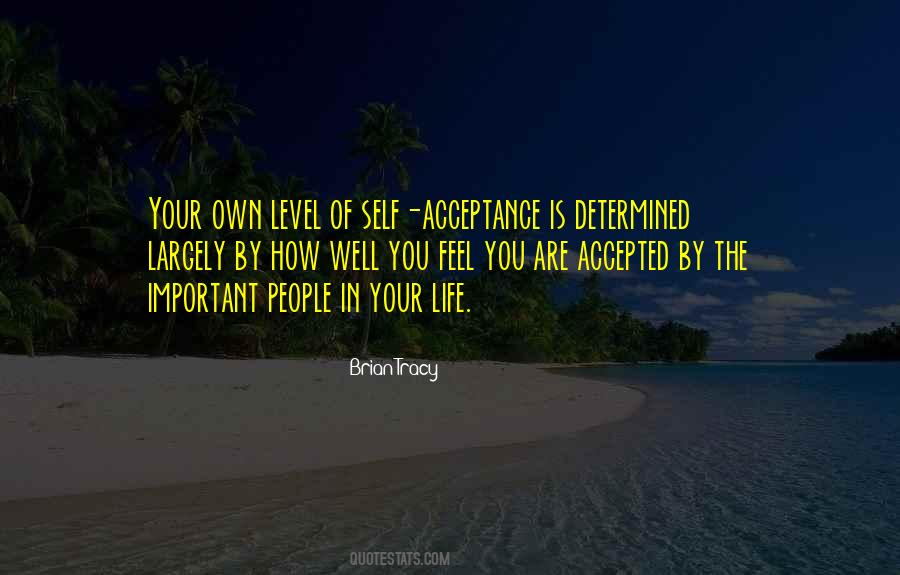 Quotes About Acceptance Of Self #943117