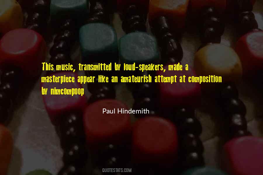 Hindemith Quotes #1080305