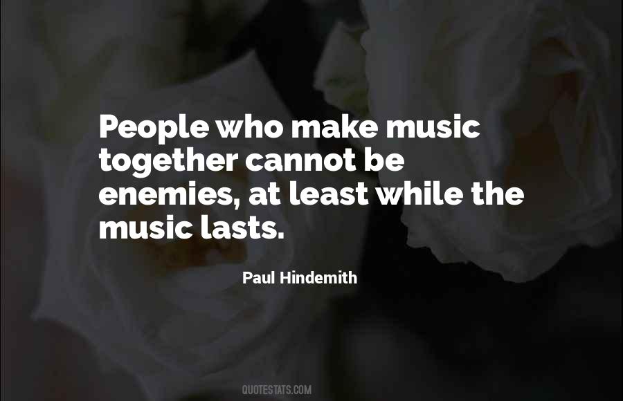 Hindemith Quotes #709052