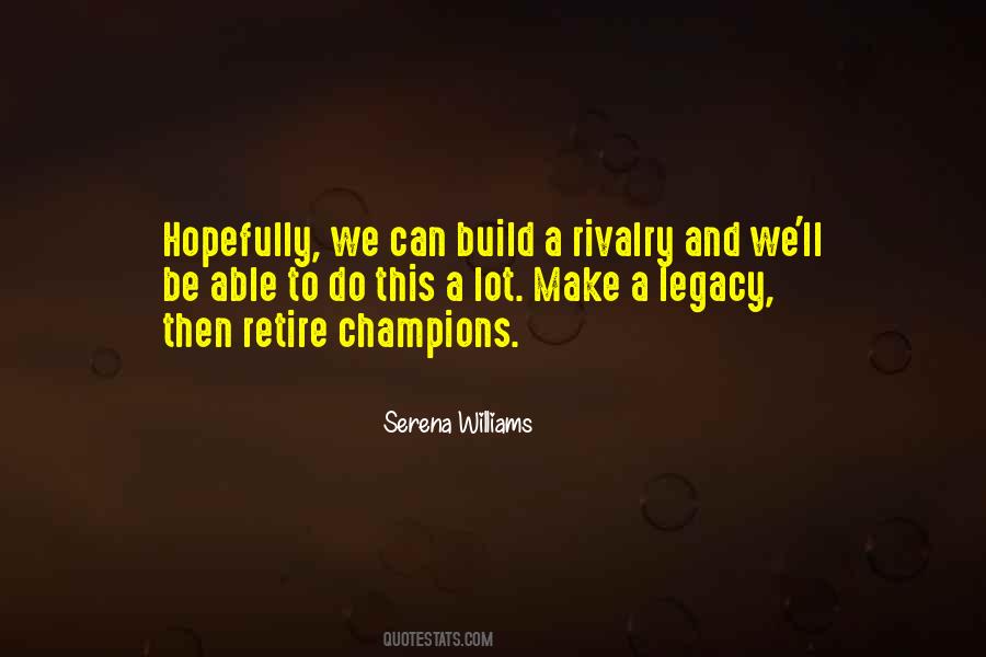Quotes About Champions #1295046
