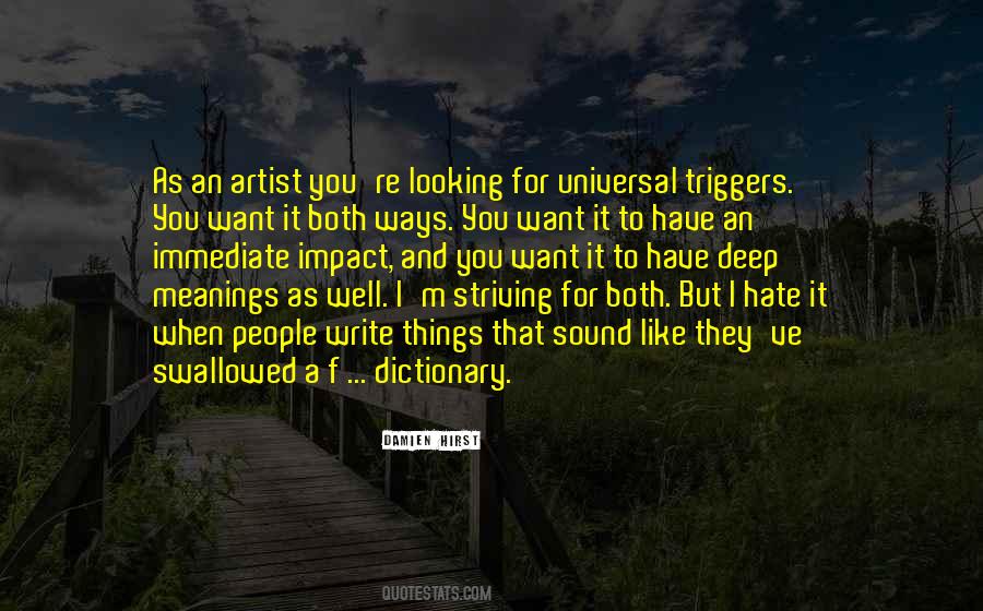 Hirst's Quotes #240240