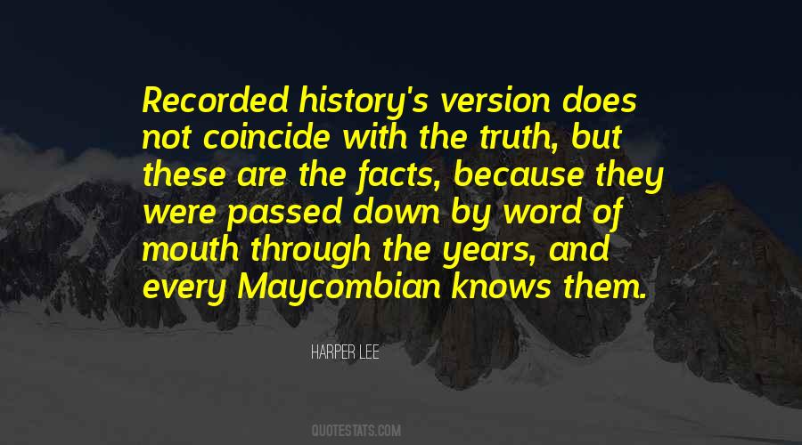 History's Quotes #1076644