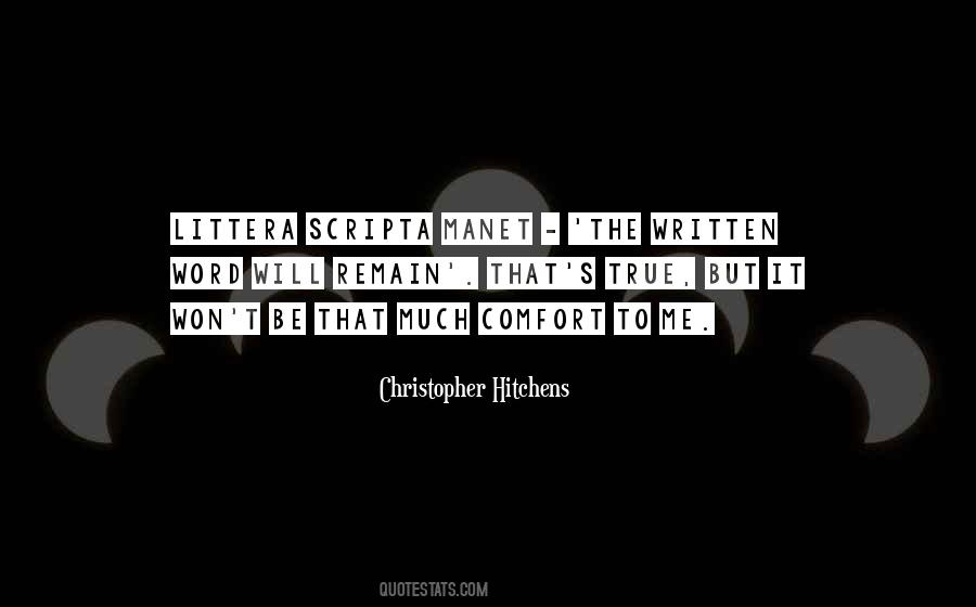 Hitchens's Quotes #890805